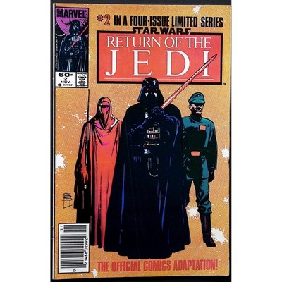 Marvel Star Wars Return of the Jedi Comic Book #2 Newsstand Limited Series 1984