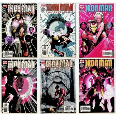 Iron Man: The Inevitable #1–6 Complete Set (2006) Marvel Casey Irving Limited