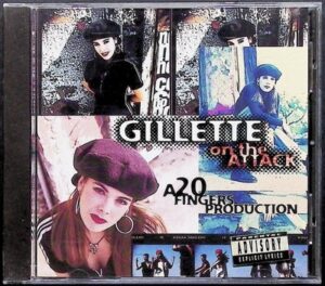 Gillette CD On The Attack Album 20 Fingers Production Dance Pop 1994 USA