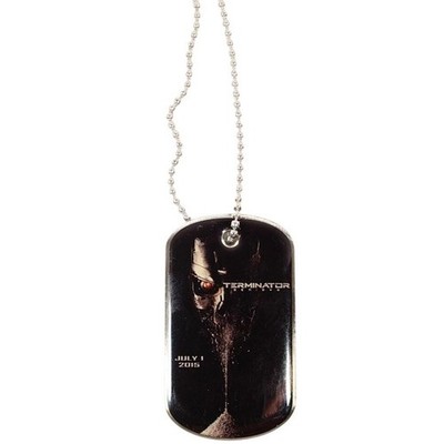 Terminator Genisys Promo Dog Tag Necklace July 1 2015 Movie Tie-In