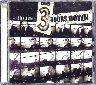 3 Doors Down Music CD The Better Life Album Rock Alternative Post-Grunge 2000