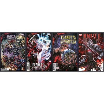Marvel Comic 3x Comic Lot King in Black Planet of the Symbiotes Knull #1 3 Var