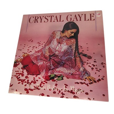 Crystal Gayle Vinyl LP We Must Believe In Magic 1977 United Artists Records