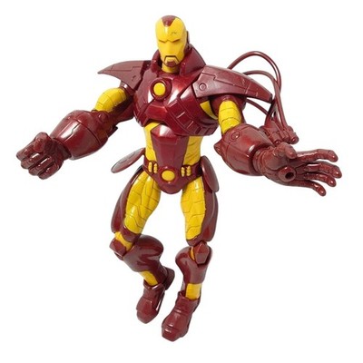 2008 Hasbro Iron Man 8" Modular Armor Figure Marvel Comics Style
