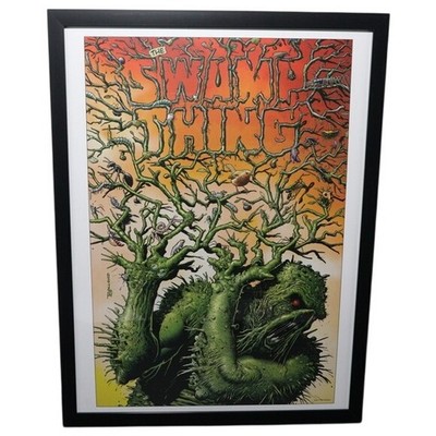 Swamp Thing Framed 12x16 Comic Cover Art by Brian Bolland | DC Comics