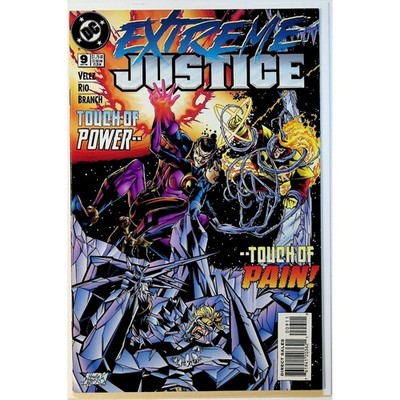 Extreme Justice #9 Comic Book 1995 DC Comics 1st app. Wonder Twins in DCU