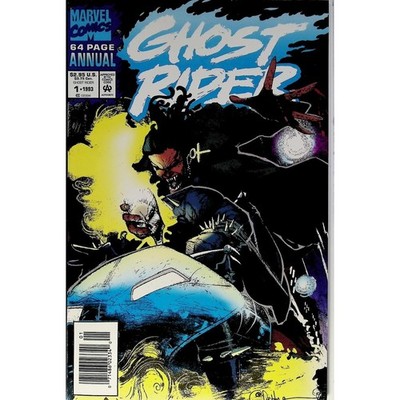 Ghost Rider Annual #1 1st App Night Terror Newsstand Marvel Comics 1993