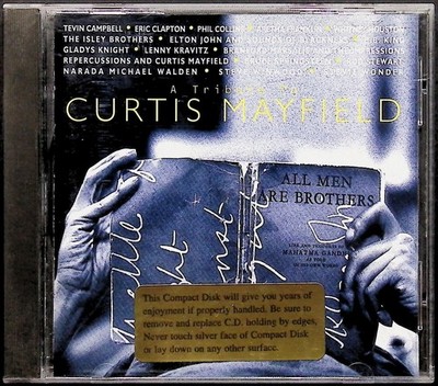 Various Artists CD A Tribute To Curtis Mayfield Soul R&B 1994 Warner Bros Album
