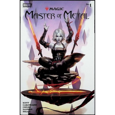 Boom! Studios Comic Book Magic Master of Metal No. 1 Connecting Variant #1