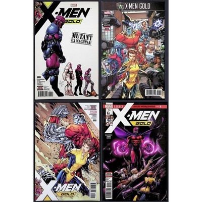 X-Men Gold #6 7 9 14 Marvel 2017 Kitty Pryde Colossus Magneto 4x Comic Lot