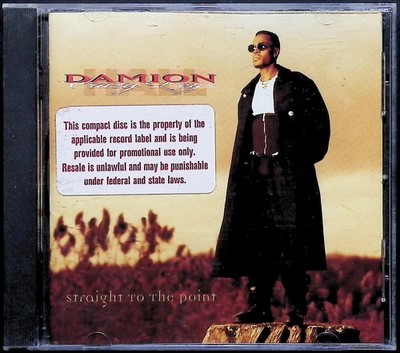 Damion Crazy Legs Hall CD Album Straight To The Point 1994 R&B Soul Promo Music