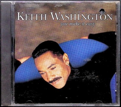Keith Washington CD You Make It Easy 1993 R&B Soul Album Qwest Records Music