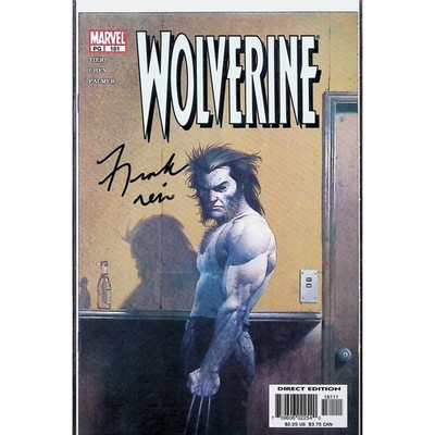 Wolverine #181 Signed Frank Tieri Dynamic Forces COA Esad Ribic Cover 2002