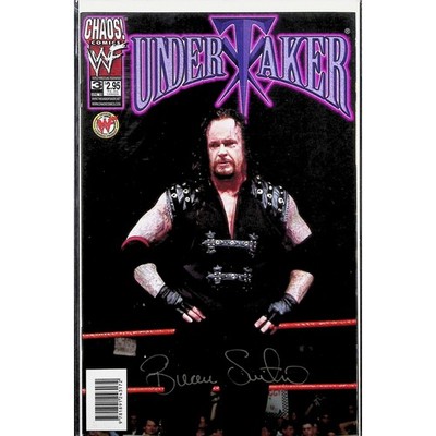 The Undertaker #3 Signed Beau Smith Dynamic Forces COA Chaos Comics WWE 1999