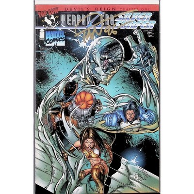 Weapon Zero Silver Surfer #1 Signed Billy Tan Devil's Reign COA Top Cow Marvel