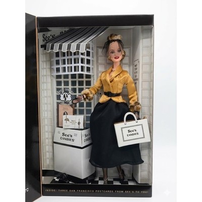 Mattel Barbie Doll 2001 I Left My Heart In San Francisco See's Candies Retro