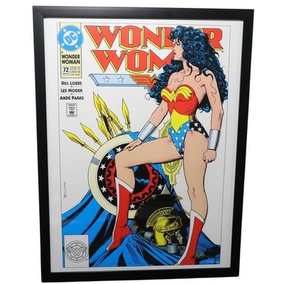 Wonder Woman #72 Comic Book Art Brian Bolland 12x16 Official Framed Poster