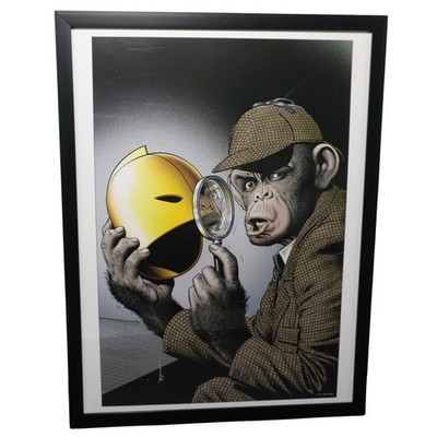 Detective Chimp Fate Framed 12x16 Comic Cover Art by Brian Bolland | DC Comics